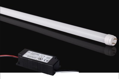 ATG's T8 replacement LED tube promises a min. efficiency of 95lm/W, exceeding even T5 FL tubes