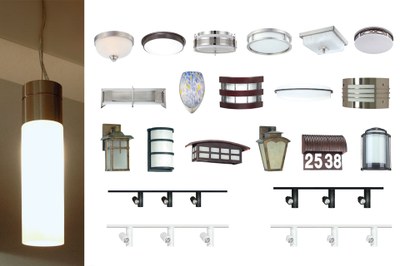 OSRAM SYLVANIA’s new line of fixtures includes residential designs such as wall sconces and ceiling mount luminaires, as well as commercial solutions for outdoor area and roadway lighting