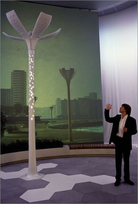 Philips Light Blossom concept streetlamp