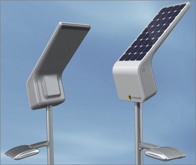 EverGEN™ 1710 solar-powered area light.