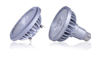 The latest members of Soraa's PAR30 And AR111 LED Lamps use the Violet-Emission 3-Phosphor (VP₃) LED technology for perfect  color rendering and whiteness