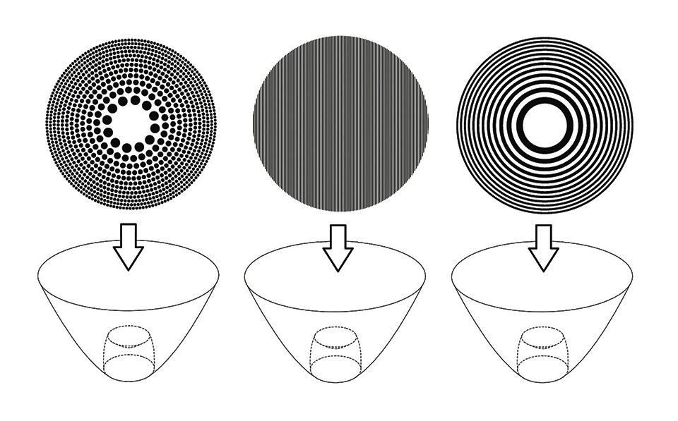 Figure 3: Existing lens bases, such as TIR lenses, can be upgraded with novel lens design features to optimize or adjust the lighting system performance