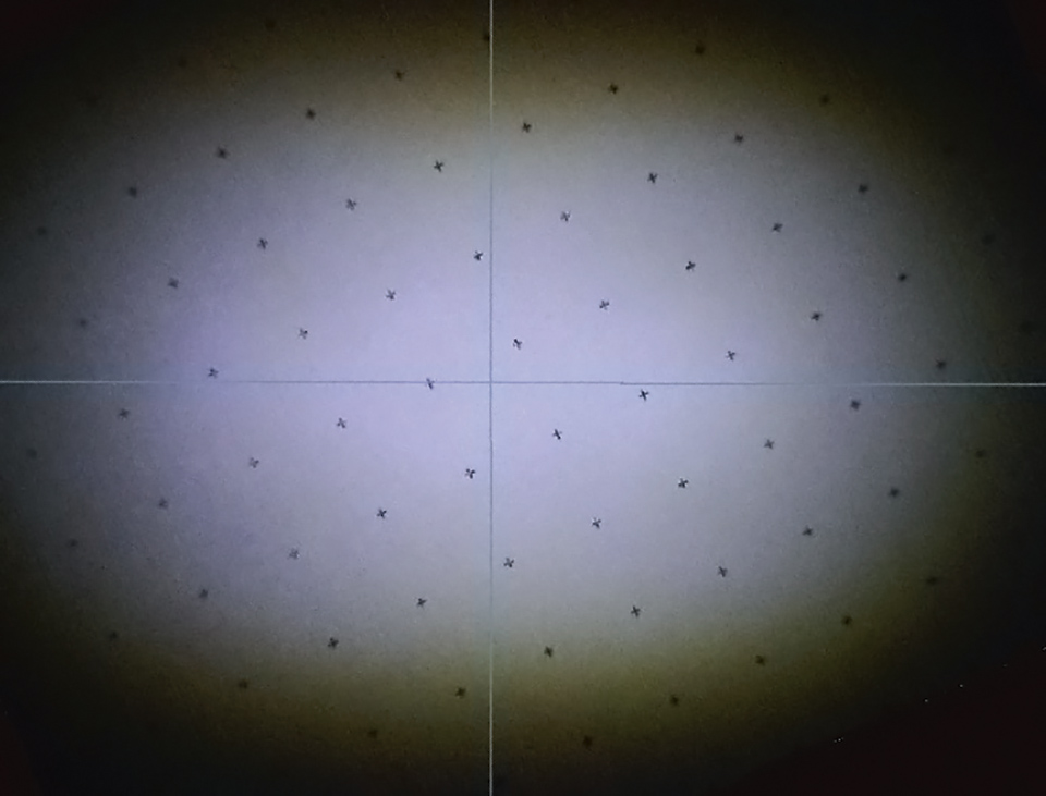 Figure 6: Projected beam