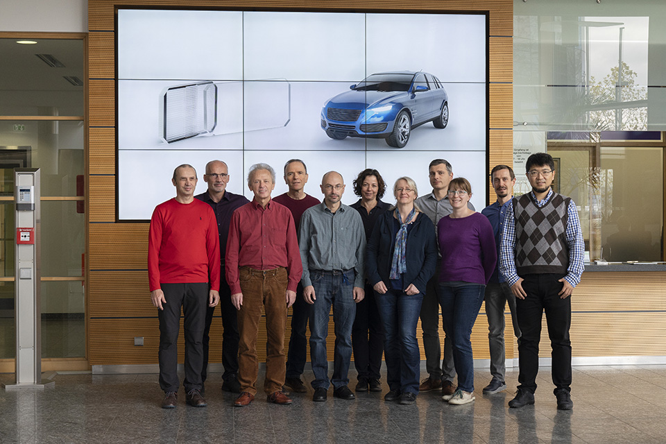 A number of members of the iFEC-team (© Fraunhofer IOF)