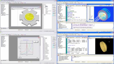 The Figure shows screenshots of some of the enhanced opportunities; Light Source Library Additions, Photometric Data Transfer, Scatter Model Library Additions, and ASAP/CATIA Interoperability.