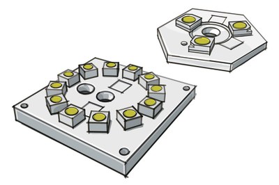 Zhaga's latest specification in Book 9 addresses LED modules of two different dimensions with a ring-shaped light-emitting surface