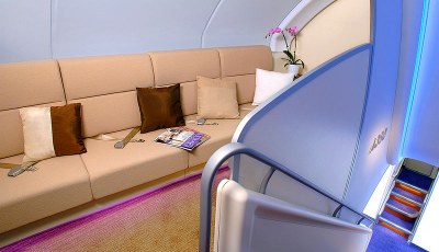A380 Cabin Social Area