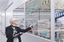 LG's Revolutionary Transparent OLED Touch Signage Display Creates AR Effect LG's Revolutionary Transparent OLED Touch Signage Display Creates AR Effect