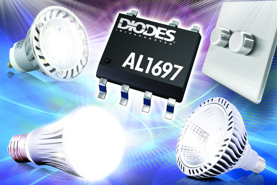 Diodes Announces New Triac Dimmable LED Driver with Excellent Dimmer Compatibility LED professional LED Lighting Technology Application Magazine
