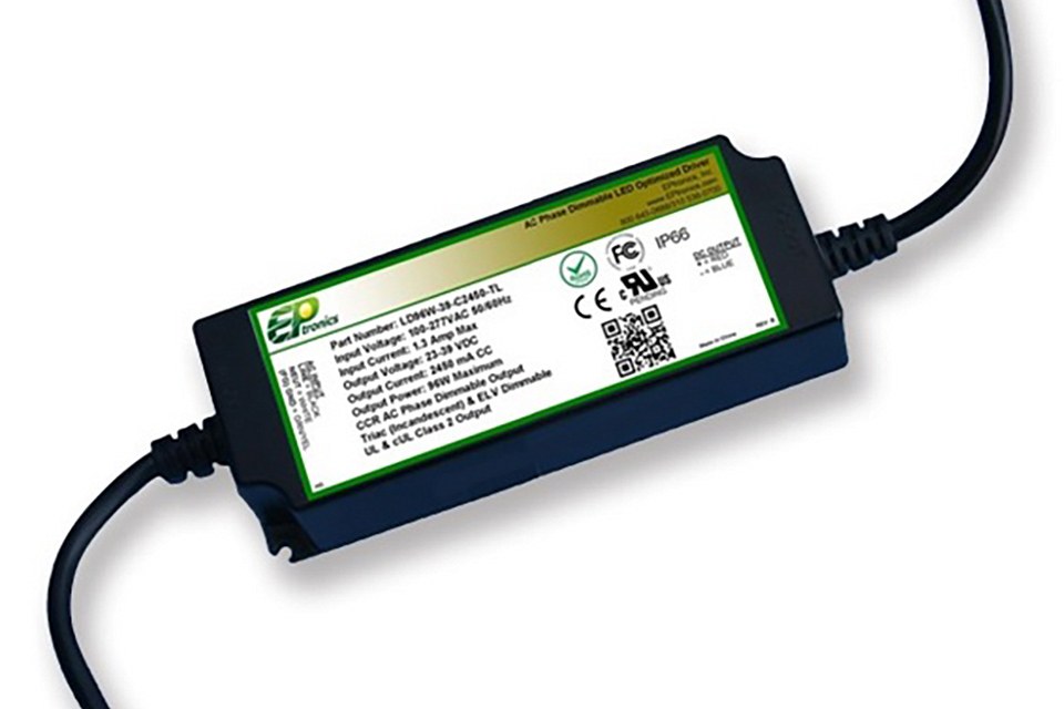 EPtronics Announces LD96W-TL High Power LED Driver for Phase