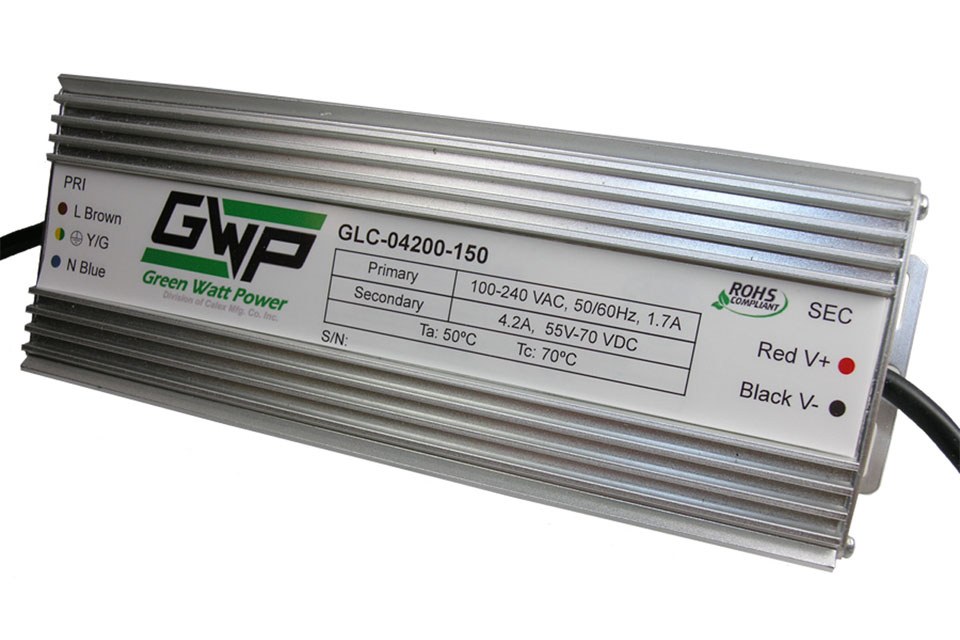 Green Watt Power Announces 150 Watt Constant Current AC DC LED