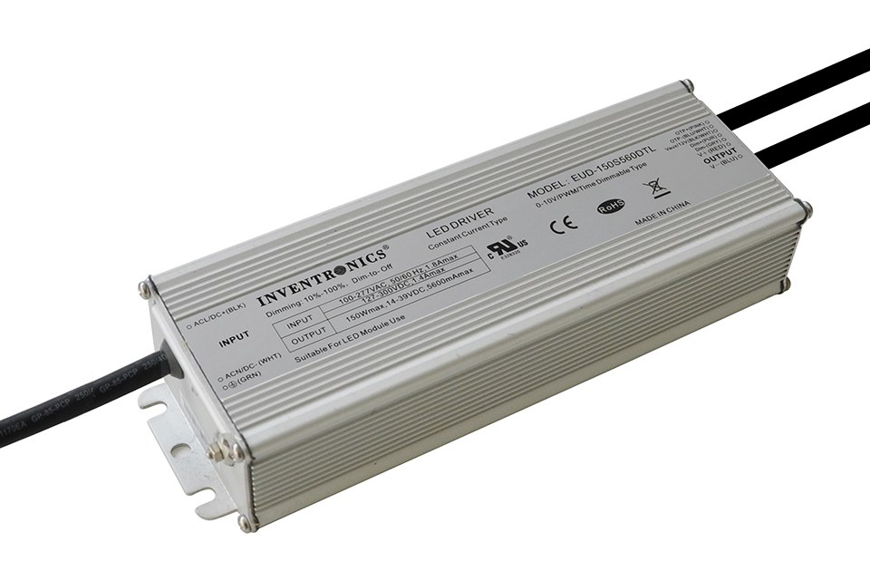 Inventronics New LED Drivers Without Electrolytic Capacitors for