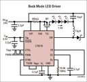 LINEAR TECHNOLOGY offers 45V, 1.3A/2.3A LED Drivers for Boost, Buck or Buck-Boost with integrated switch