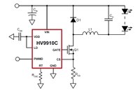 Supertex's Enhanced HV9910C Offers Simple, Cost-Effective Design Solution