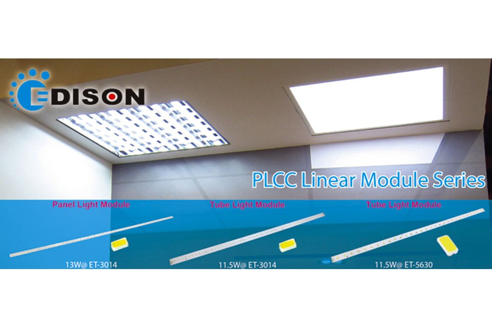 Edison Opto Launches PLCC tube Light and Panel Light Modules — LED