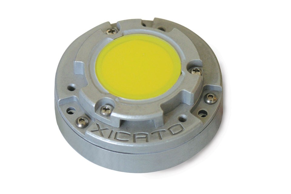 Xicato Extends the Spot Module Range Up to 100 Flux Increases with 50