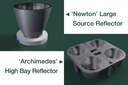 Carclo Optics Introduce New Reflectors - "Archimedes" & "Newton"