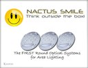 New Line – New System: Nactus Smile, The First Round Optical Systems for Area Lighting