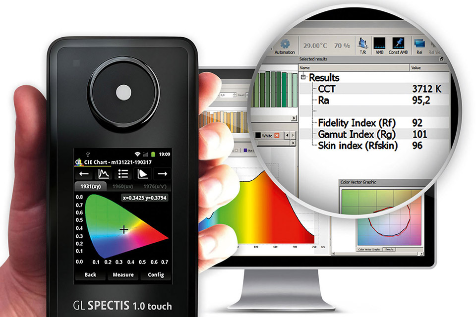 GL Spectrosoft Light Measurement Software Supports the New Color