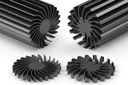 Fischer Offers New LED Heatsinks with Integrated Mounting Hole Pattern