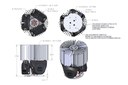 Nuventix Presents its New Industrial LED Cooler R150-170