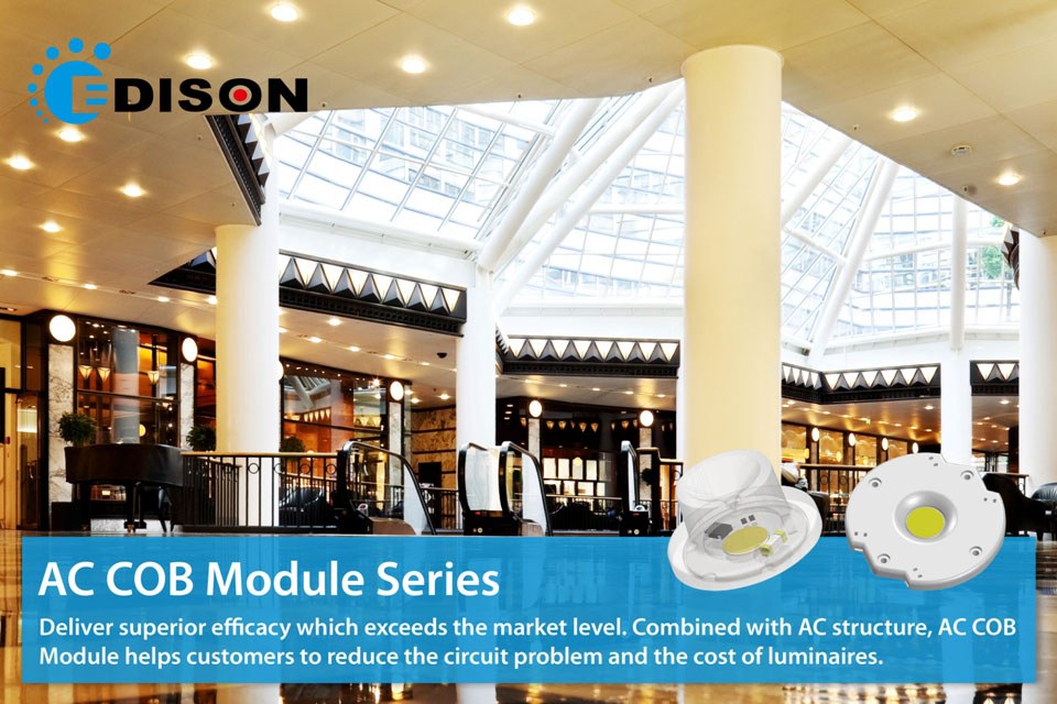 Edison Opto Takes the Lead in Developing AC COB Modules — LED