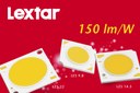 Lextar Debuts 150 lm/W COB in Typical Conditions Tj = 85°C