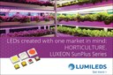 Luxeon SunPlus Series Designed Specifically for Horticulture