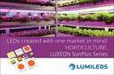 New Additions to LUXEON SunPlus Series for Horticulture New Additions to LUXEON SunPlus Series for Horticulture