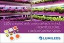 New Additions to LUXEON SunPlus Series for Horticulture