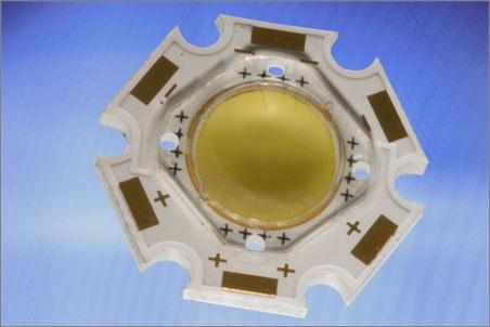 Optek Develops White LED Assembly with High Lumen Output and ...