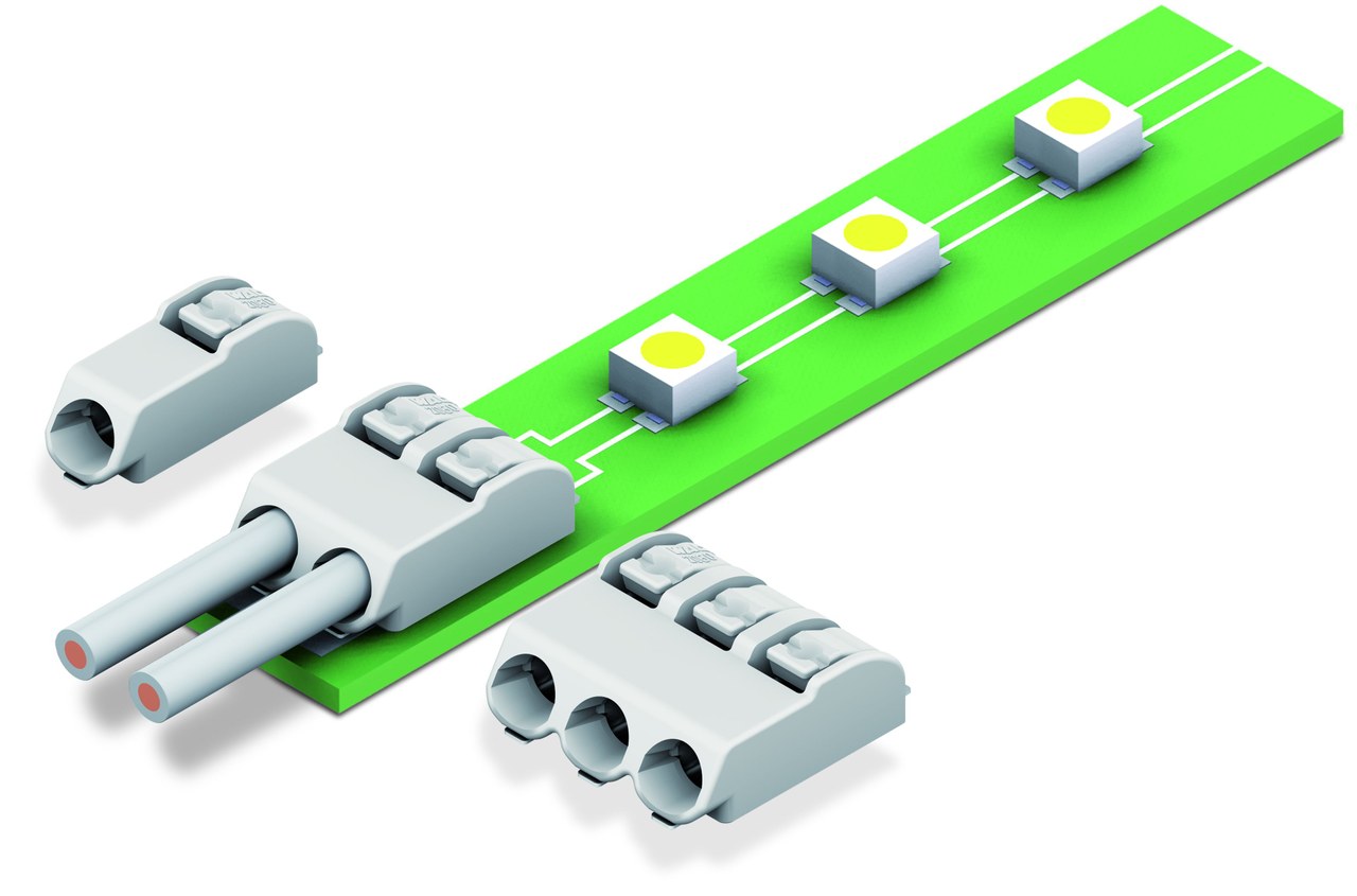 WAGO's 2060 Series PCB Terminal Block for LED Lighting — LED