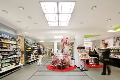 The beach Book Lurk Beauty Store with 100 Percent LED Lighting — LED professional - LED  Lighting Technology, Application Magazine