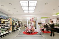 Beauty Store with 100 Percent LED Lighting