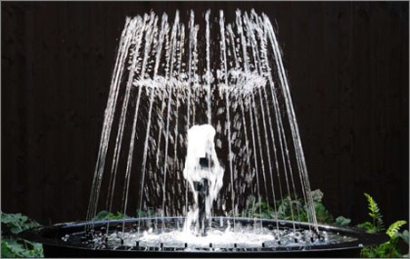 MULTIFORM Creates a Fountain of Magic LED professional - LED Lighting Technology, Application