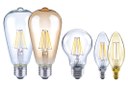 LUX Introduces the Only Dimmable, UL Certified, LED Filament Bulbs