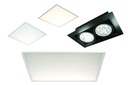 New Ultra-Flat LED Light Panel and High Performance Gimballed LED Recessed Ceiling Spot Available from Zenaro Lighting