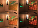 LEDs Reveal Paintings Hidden in Paintings LEDs Reveal Paintings Hidden in Paintings