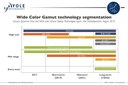 Yole Développement Releases QD & Wide Color Gamut Display Technologies Report