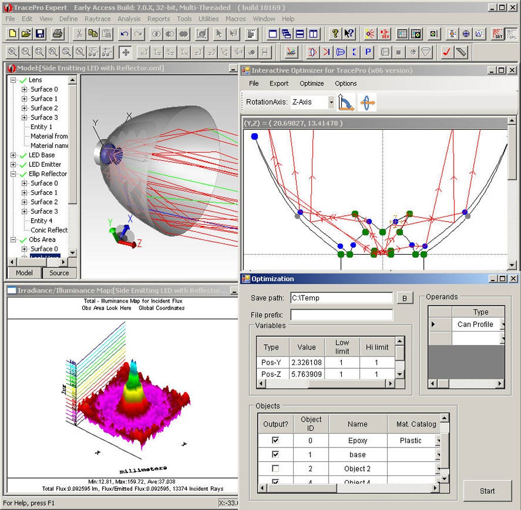 Lambda Research Corp. Releases TracePro 7.0, Optomechanical Design