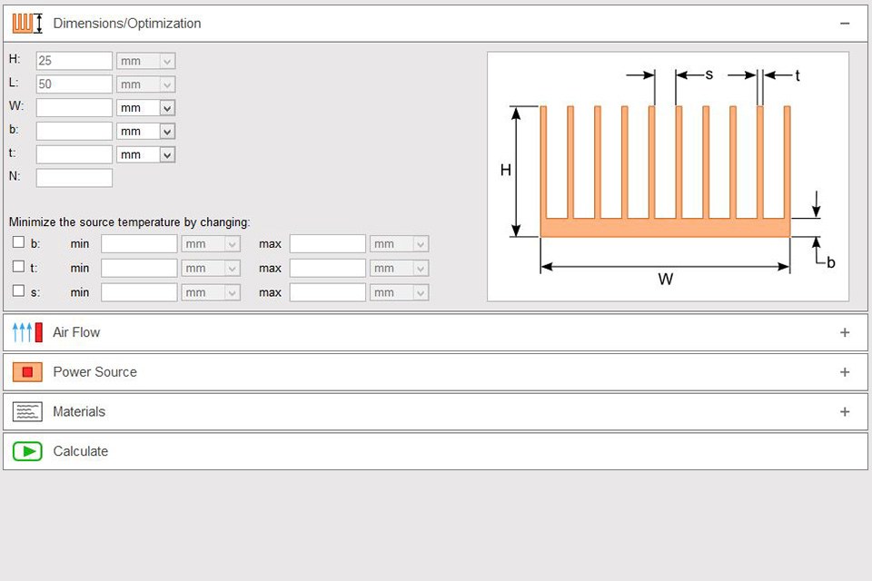 Online Calculator Enables Quick and Simple LED Heat Sink Analysis and