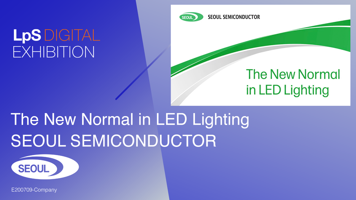 The New Normal in LED Lighting — LED professional - LED Lighting ...