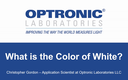 WEBINAR: What is the Color of White?