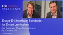 Zhaga-D4i Interface Standards for Smart Luminaires Zhaga-D4i Interface Standards for Smart Luminaires