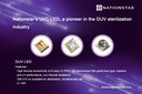 Nationstar's UV LED - a Pioneer in the DUV Sterilization Industry Nationstar's UV LED - a Pioneer in the DUV Sterilization Industry