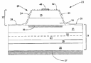 External extraction light emitting diode based upon crystallographic faceted surfaces